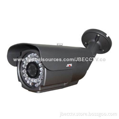 Varifocal IR Bullet Camera with 2.8 to 12mm Manual Lens and 1/3-inch Sony, 700TVL Resolution